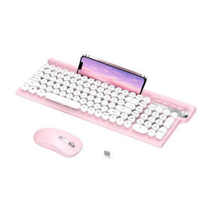 Wireless Keyboard &Mouse Combo/Wireless Keyboard & Silent Mouse Phone Holder